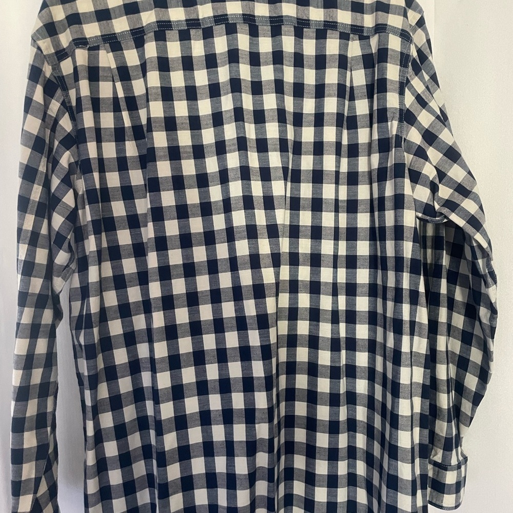 Mens LL Bean Button Down shirt size large Old Money Preppy Business style - Picture 4 of 9
